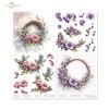 Zestaw do scrapbooking (HS code 48025890) SLS-076 Spring Wreath